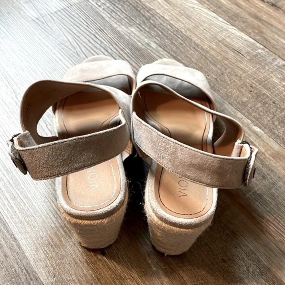 Vionic Coastal Grandma Boho-Chic Orthopedic Brooke Dark Taupe Sandal, Size 10W - Picture 8 of 12